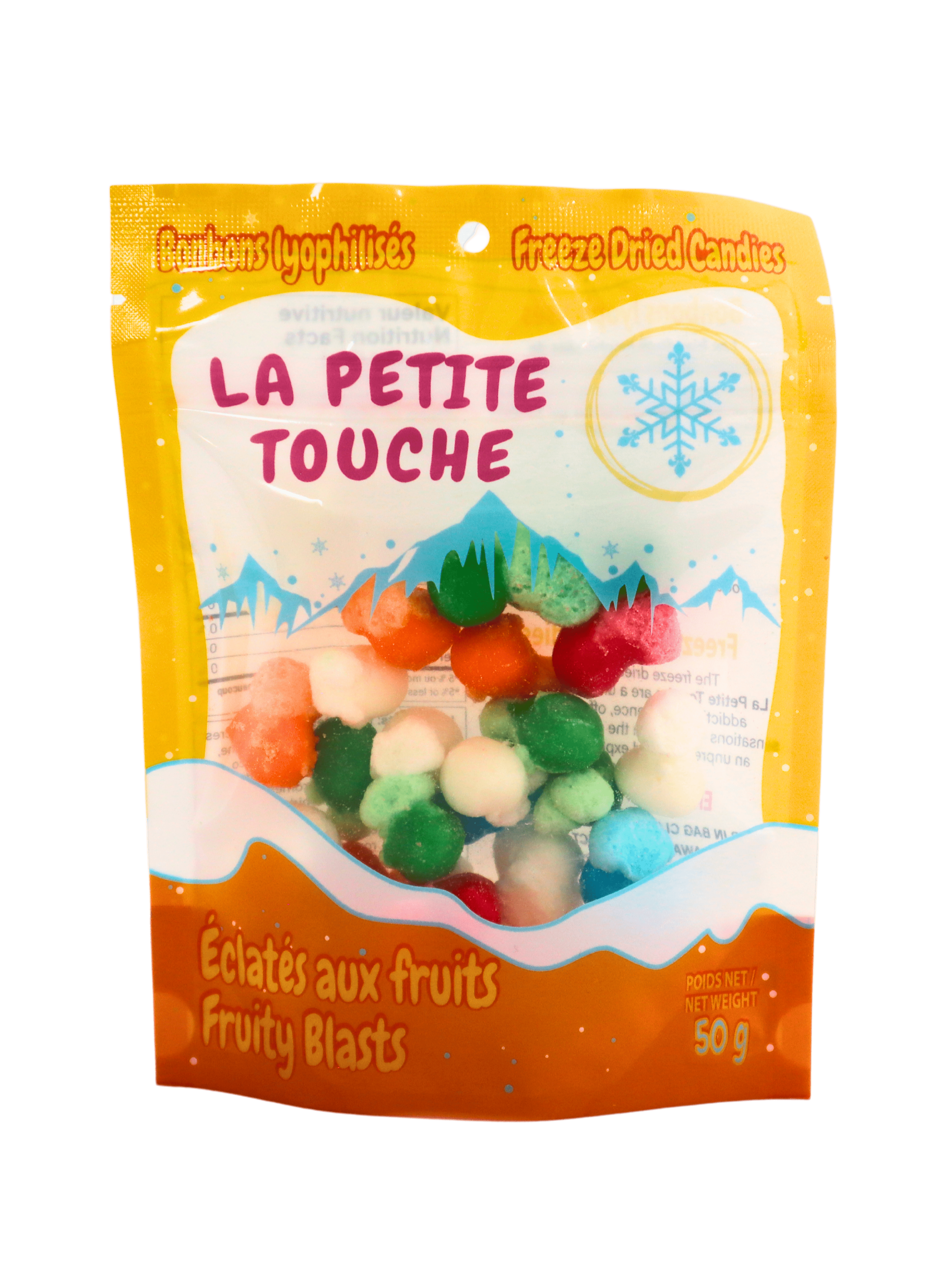 ÉCLATÉS AUX FRUITS (50G)